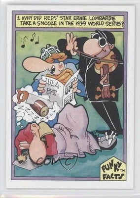 1976 Funky Facts Weird World of Baseball World Series I Par Excellence #30 - Image 1 of 2