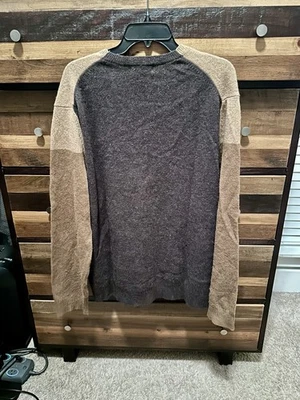 Suéter masculino Express 100% lã de cordeiro - Imagem 1 de 2