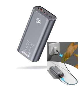 POWER ADD PRO 10000mAh Portable Fast Charger Small Power Bank Battery Pack 30W - Picture 1 of 7