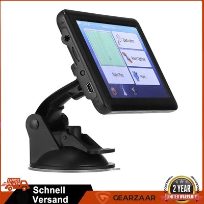 Auto Navigationsgerät GPS EU Karten Navigation 8G+128MB GPS-Navigation 5 Zoll - Bild 1 von 4