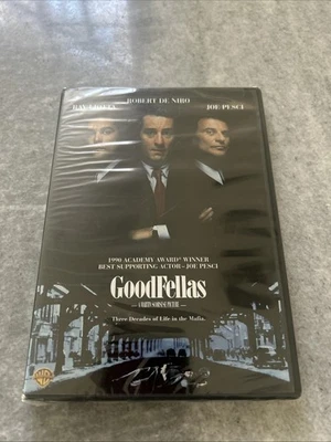 Goodfellas 2007 DVD Warner Bros Robert De Niro Ray Liotta Joe Pesci NEW SEALED Foto 1 de 4