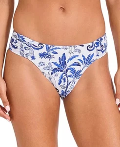 Tommy Bahama Terrazzo Tile Reversible Hipster Bikini Bottom Palace Blue Medium - Bild 1 von 9