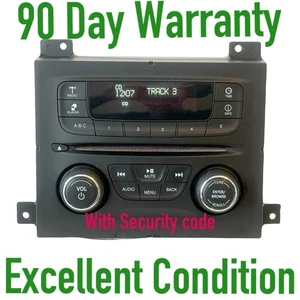 2013-2014 Dodge Dart OEM CD AM FM SAT Multi Media Radio Receiver 04692356AG B2 - Picture 1 of 6