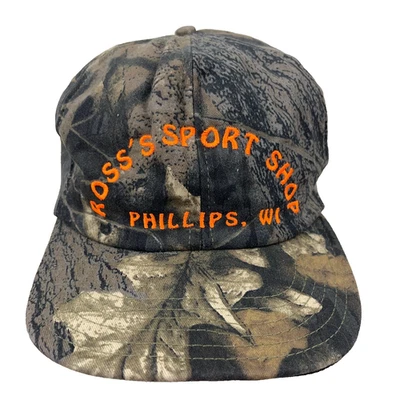 Vintage Camo Trapper Hat Cap Size XL Made In USA 90s Ear Flaps Hunting Adult - Image 1 of 4