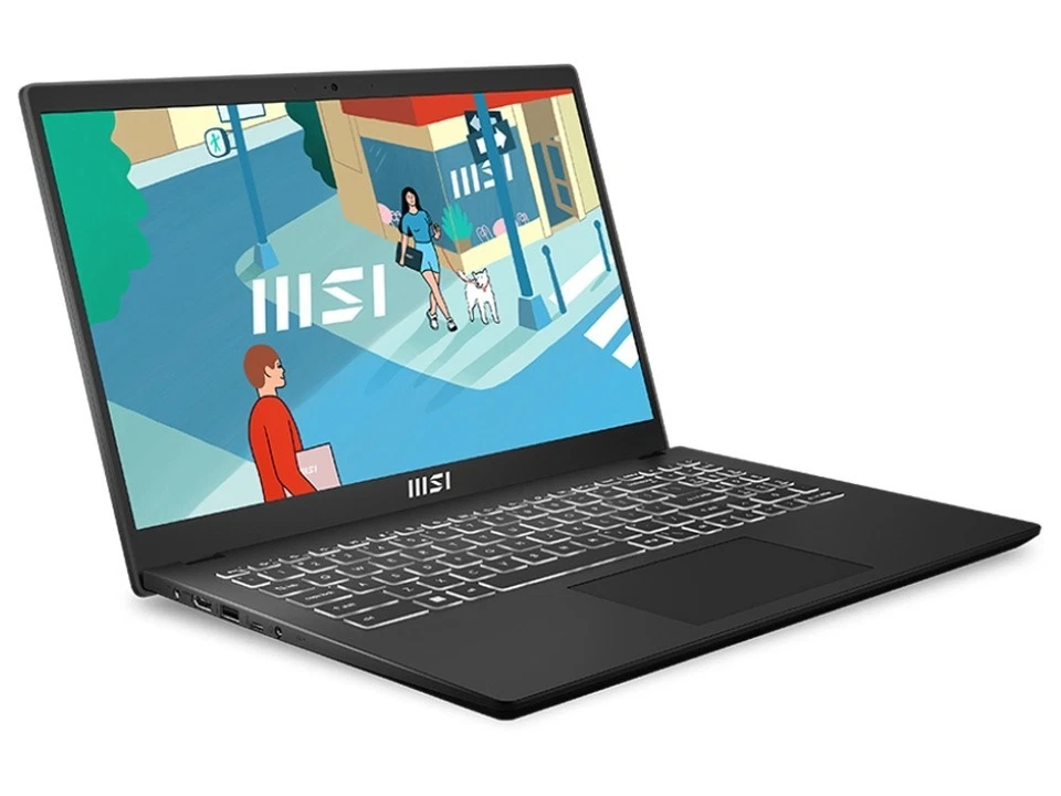MSI Modern 15 B13M 15.6" FHD IPS Laptop, i7-1355U, 16GB RAM, 1TB SSD, Windows 11 - image 1 of 1
