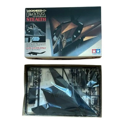 Tamiya Lockheed F-117A Stealth Model Kit 1/72 Warbird Collection No.3 Used - Image 1 of 4