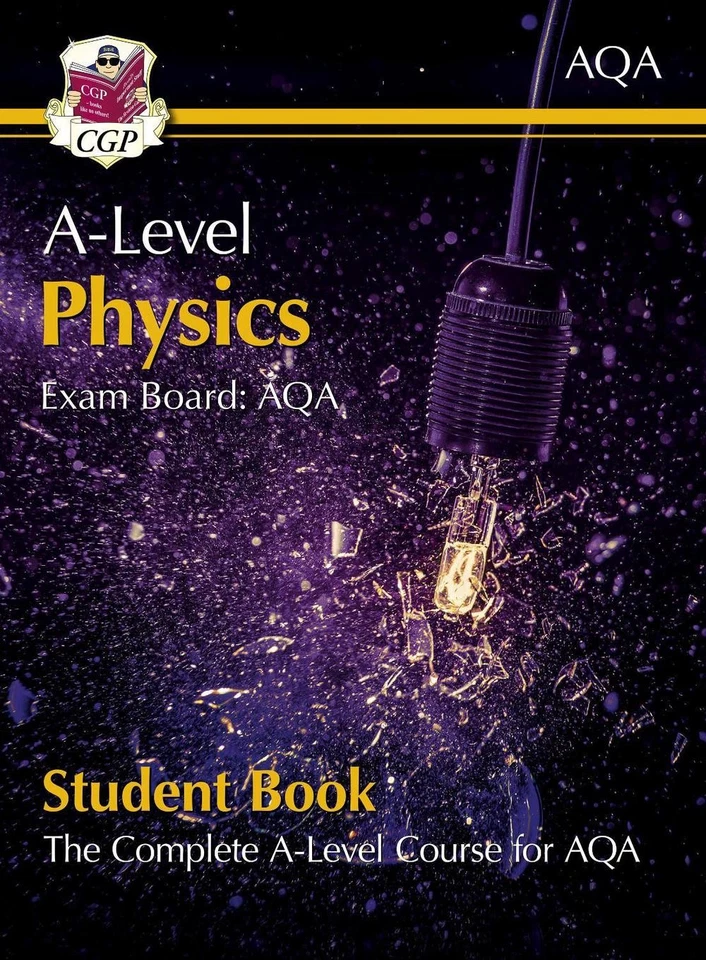 A-Level Physics for AQA: Year 1 & 2 Student Book with Online Edition by CGP Book - Image 1 of 1
