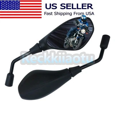 RearView Mirrors For SUZUKI GSR400 600 750 BANDIT 600 1250 DUCATI M620 M695 M696 - Imagem 1 de 4