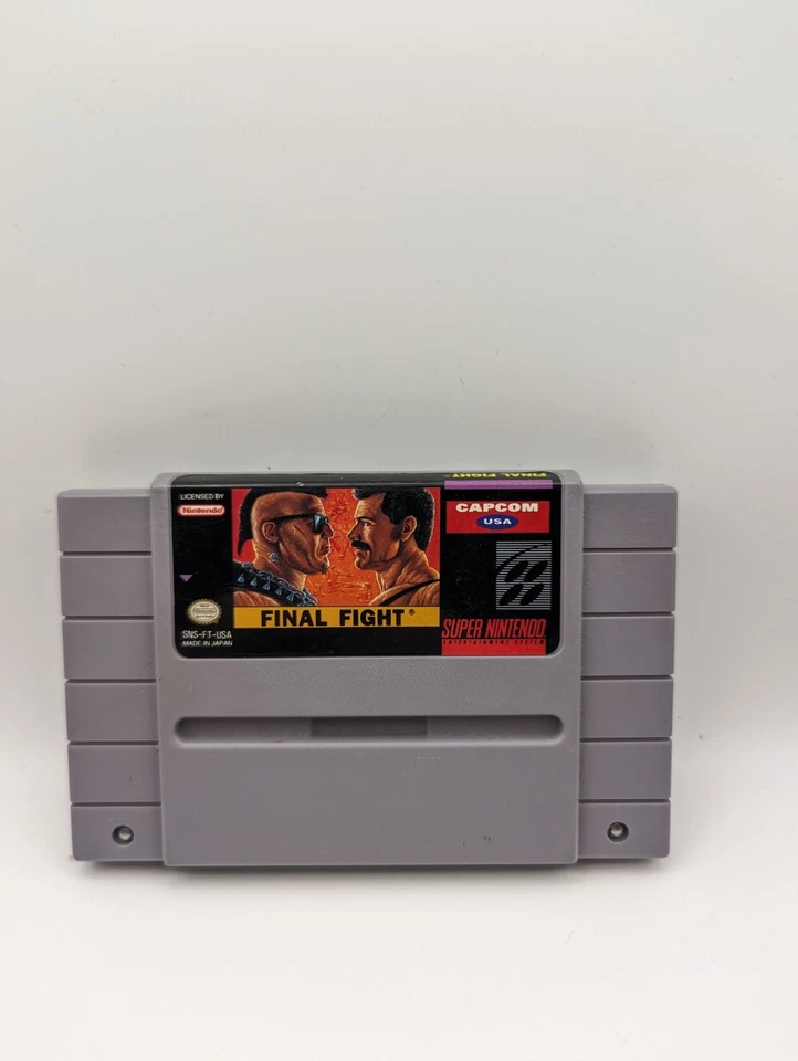 Final Fight SNES Super Nintendo Game Cart Tested Working - Image 1 of 4