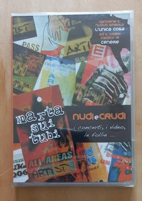 DVD MARTA SUI TUBI Nudi e Crudi Ita Tamburi Usati SIGILLATO Concerti video - Immagine 1 di 3