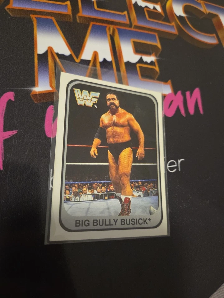 Merlin WWE WWF Big Bully Busick Deutsche WWF Wrestling Trading Card 1991 - Bild 1 von 1