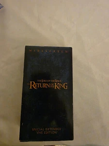 2-VHS tape, The Lord of the Rings: Return of the King, 2003 SPECIAL EXTENDED Ed. - Picture 1 of 3