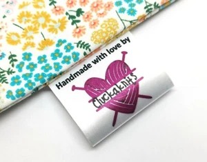 Vollfarbig maßgeschneiderte personalisierte Kleidung Kleidung Etiketten Nähen im Handwerk - Bild 1 von 1