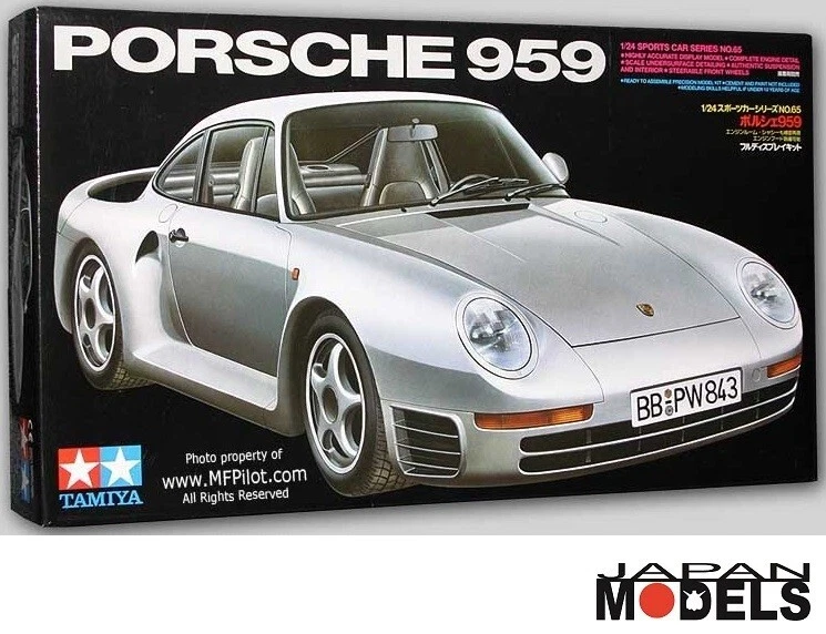 PORSCHE 959 Tamiya 24065 1/24 Model Kit - Kit di montaggio New Nuovo - Immagine 1 di 1