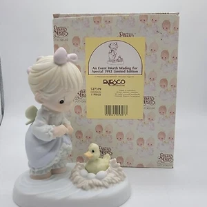 Precious Moments “An Event Worth Wading For” #527319 Figurine Porcelain - Picture 1 of 10