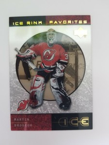 Martin Brodeur 2000 Upper Deck Ice Rink Favorites #FP-7 NM-M