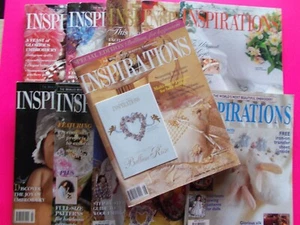 Inspirations Magazine - Australian Embroidery Various % Off for More - Like New - Picture 1 of 61