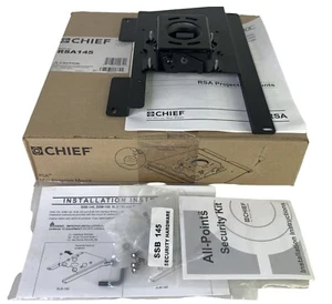 Chief RSA 145 Serie verstellbare Deckenhalterung für Projektor 25 Pfund SLB145 - Bild 1 von 11