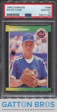 1989 Donruss David Cone #388 PSA 10 GEM MINT Pop 2!