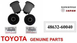 Toyota Genuine 48632-60040 x 4PCs Front Suspension Upper Arm Bush - Picture 1 of 10