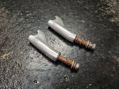 1993 Yamaha Virago 1100 XV1100 original top triple tree HANDLEBAR CLAMPS bones Foto 1 de 4