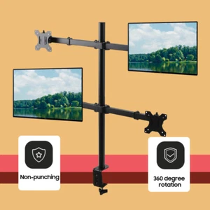 Tisch-Monitorhalterung 4 Monitor Bildschirme Tischhalterung Höhenverstellbare - Bild 1 von 11