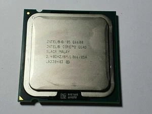 CPU Prozessor Intel Core 2 Quad Q6600 - 2.4/8M/1066/05A - Slacr Buchse 775 - Bild 1 von 1