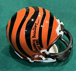 Anthony Munoz Autographed Cincinnati Bengals Mini Helmet - Picture 1 of 2