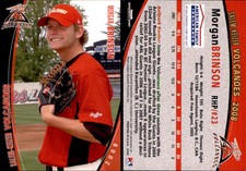 Morgan Brinson 2008 Grandstand Salem-Keizer Volcanoes #NNO Card *AutographDen*