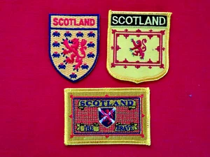 SCOTLAND PATCHES / SCOTLAND THE BRAVE - Picture 1 of 5