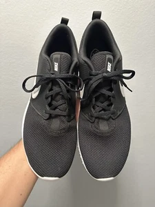 Nike Roshe G Black White Spikeless Golf Shoes Size 13 AA1837-001 & Bonus Hat - Picture 1 of 15