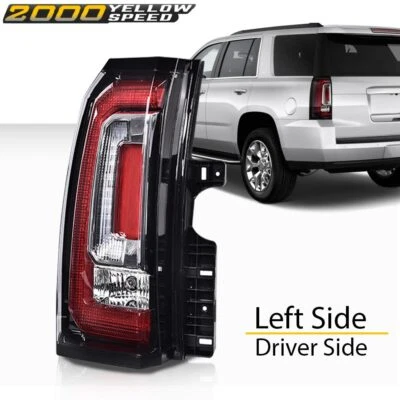  Left Driver Tail Light For 2015-2020 GMC Yukon Rear Brake Taillamps Stop Lights - Изображение 1 из 4