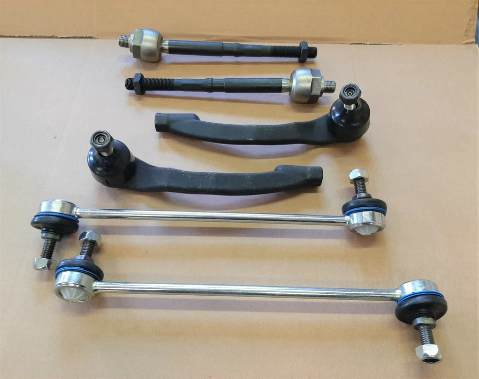 EXTREMOS DE VARILLA DE PISTA INTERIOR Y EXTERIOR Y ESLABONES DE CAÍDA PARA RENAULT MK2 MEGANE & SCENIC 03-09 Foto 1 de 1
