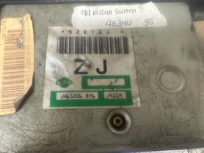 JA11D06 BY6 Nissan Sentra or 200sx 1994 ecm ecu computer - Image 1 of 4