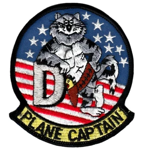 ÉCUSSON ÉPAULE CAPITAINE AVION TOMCAT FELIX D - Photo 1 sur 1