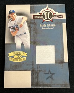 2005 Donruss Throwback Threads Collection Materials /250 Randy Johnson Mariners
