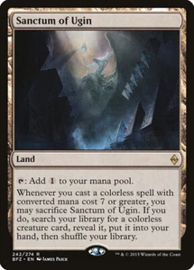 Sanctum Of Ugin **FOIL** NM - Battle For Zendikar Magic MTG - Picture 1 of 1