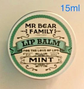 Mr Bear Family Lip Balm Lip Balm MINT Mint 15ml