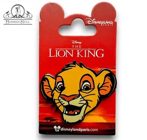 Pin Disney Simba tête Roi Lion OE 2024 Disneyland Paris DLP * - Picture 1 of 2