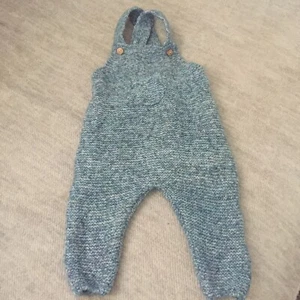 1-3M ZARA Baby Knit Romper Bodysuit Overalls - Picture 1 of 8