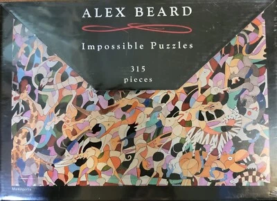 Alex Beard Impossible Puzzles 315 Pieces Menagerie Create Your Own Puzzle Design - Image 1 of 4
