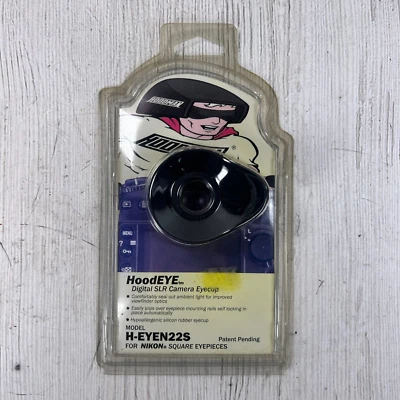 HoodEYE Digital SLR Camera Eyecup H-EYEN22S for Nikon Sqaure Eyepieces - Image 1 of 3