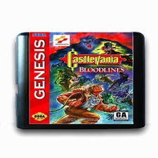 Castlevania Bloodlines (1994) 16 Bit MD Game Card For Sega Genesis Mega Drive 