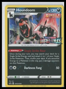 Houndoom - (Prerelease) SWSH090 SWSH: Sword & Shield Promo Cards Holo - Picture 1 of 2