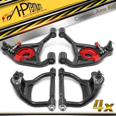 4x Front Upper & Lower Tubular Control Arm for Chevy Malibu Monte Olds Pontiac - Image 1 of 4