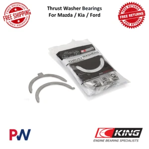 King Bearings Thrust Washer For Mazda Kia Ford 1.1L 1.3L 1.5L 1.6L 1.8L #TW133AM - Picture 1 of 12