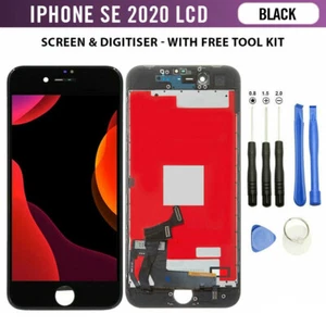 LCD Display Touch Screen Digitizer Assembly Replacement For iPhone SE 2020 Black - Picture 1 of 2