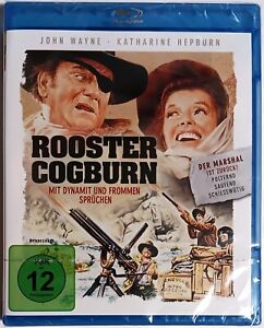 Rooster Cogburn - Mit Dynamit und frommen Sprüchen (1975) NEU, J. Wayne, Blu-ray