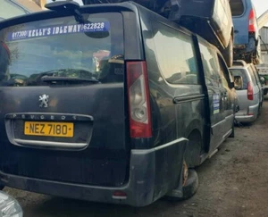 2008-2014 2.0 HDI PEUGEOT E7 SCUDO EXPERT FURGONETA Y TAXI FRENO NEGRO PLATA - Imagen 1 de 1