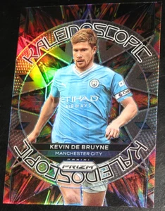 2023-24 Prizm EPL Premier League Kevin De Bruyne Caleidoscopico ARGENTO 2024 - Foto 1 di 2